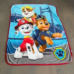 Super Soft Nickelodeon Paw Patrol Blanket  - excellent condition